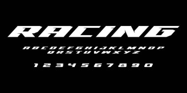 Yarış Harfi Vektörü Etiketi Hızlı Spor Etiketi Etiketi Tasarımı