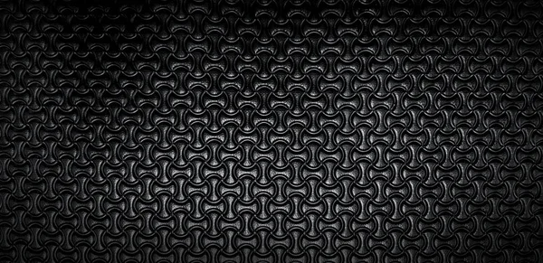 Черный Резиновый Бесшовный Рисунок Фона Стены Текстура Пола Геометрических Обоев — стоковое фото