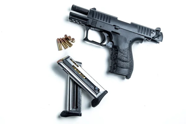 .22 kaliber pistol — Stockfoto