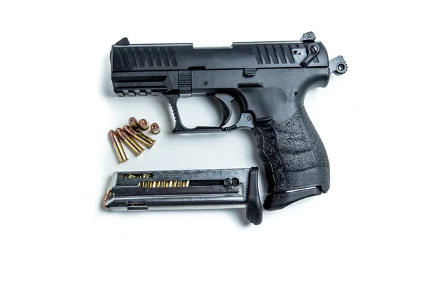 .22 caliber Handgun — Stock Photo, Image