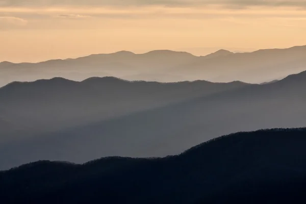 Great Smoky Mountains Lever du soleil — Photo