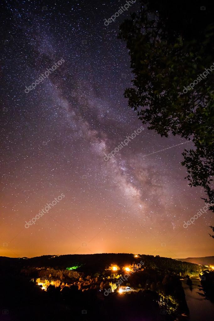 Milky Way over White River Stock Photo by ©benjaminjk 60464069