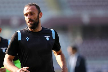 Torino, İtalya. 1 Kasım 2020. Torino Fc ve Ss Lazio arasındaki Serie A maçı sırasında Ss Lazio 'dan Vedat Muriqi.