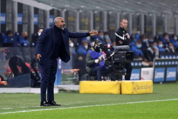 Torino Itálie Listopadu2020 Fabio Liverani Trenér Parma Calcio Během Serie — Stock fotografie