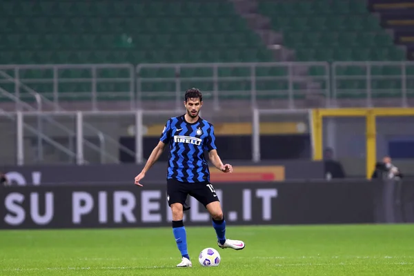 Torino Italia Noviembre 2020 Andrea Ranocchia Del Internazionale Durante Partido —  Fotos de Stock