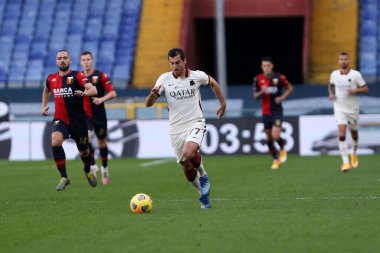 Cenova, İtalya. 08 Kasım 2020. Ceneviz Cfc ile Romanlar Arasındaki A Serisi karşılaşmasında Roman Olarak 'dan Henrix Hamleti Mkhitaryan.