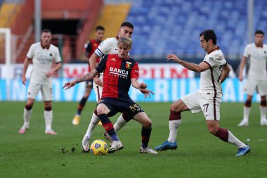 Cenova, İtalya. 08 Kasım 2020. Cenova Cfc 'den Nicolo Rovella, Genoa Cfc ve As Romanlar arasındaki A Serisi karşılaşmasında.