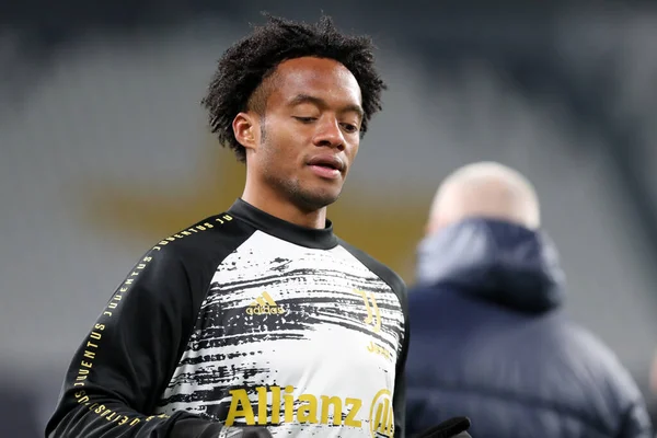 Torino Italia Novembre 2020 Juan Cuadrado Della Juventus Azione Durante — Foto Stock