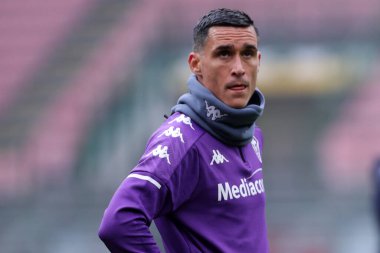 Milano, İtalya. 29 Kasım 2020. Serie A maçında Acf Fiorentina 'dan Jose Maria Callejon Ac Milan ve Acf Fiorentina arasında.