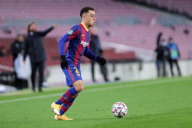 Fc Barcelona 'dan Sergino Dest UEFA Şampiyonlar Ligi G Grubu karşılaşmasında Fc Barcelona ve Juventus Fc..