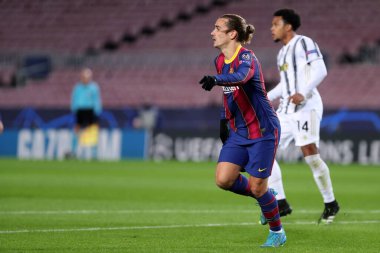 Fc Barcelona 'dan Antoine Griezmann UEFA Şampiyonlar Ligi G Grubu karşılaşmasında Fc Barcelona ve Juventus Fc..