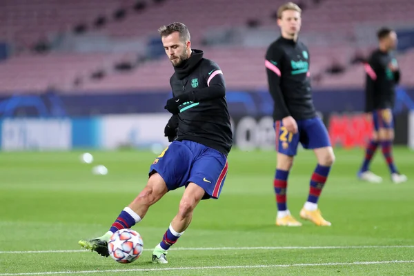 Miralem Pjanic Del Barcelona Durante Partido Del Grupo Uefa Champions — Foto de Stock