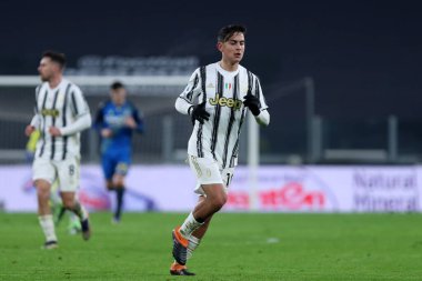Torino, 03 Ocak 2021. Juventus Fc 'ten Paulo Dybala Serie A karşılaşmasında Juventus Fc ve Udinese Calcio arasında