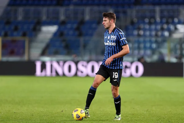 Bergamo Itália 06Th Janeiro 2021 Berat Djimsiti Atalanta Calcio Durante — Fotografia de Stock