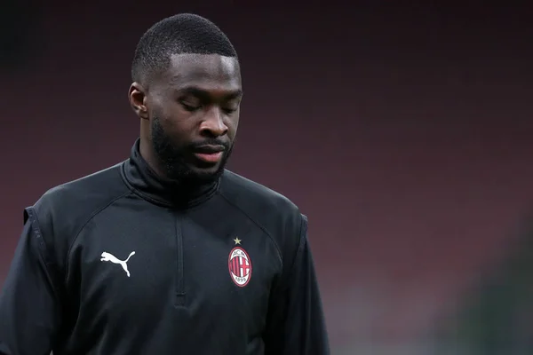 Milano Italien Januari2021 Fikayo Tomori Milan Serie Match Mellan Milan — Stockfoto