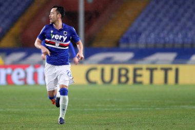Serie A maçında Uc Sampdoria 'dan Maya Yoshida ile Uc Sampdoria ve Juventus Fc arasında 30 Ocak 2021' de İtalya 'nın Cenova kentinde oynanan Stadio Luigi Ferraris karşılaşmasında.