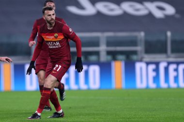 Torino, 06 Şubat 2021. Juventus Fc ile Romanlar arasında oynanan Serie A karşılaşmasında Roman Olarak Belediye Başkanı Borja 