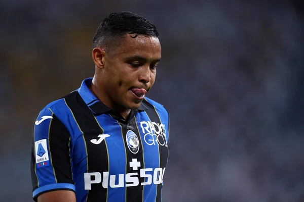 Torino Augusti 2021 Luis Muriel Från Atalanta Bergamasca Calcio Den — Stockfoto