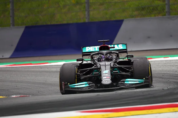 Spielberg Áustria Julho 2021 Lewis Hamilton Mercedes Amg Equipe Caminho — Fotografia de Stock