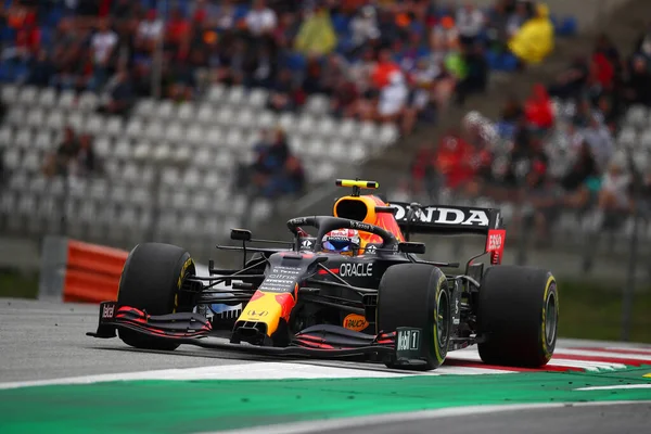 Spielberg Oostenrijk Juli 2021 Sergio Perez Van Red Bull Racing — Stockfoto