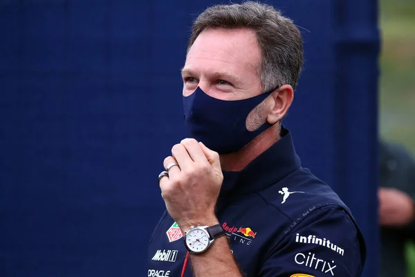 Spielberg Österreich Juli 2021 Christian Horner Teamchef Von Red Bull — Stockfoto