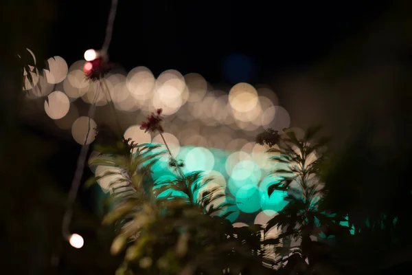 Bokeh Efekt Světla Pozadí — Stock fotografie