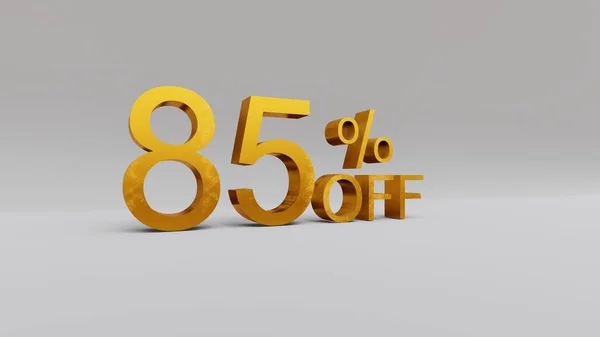 Percent Discount Rendering — Stock Photo, Image