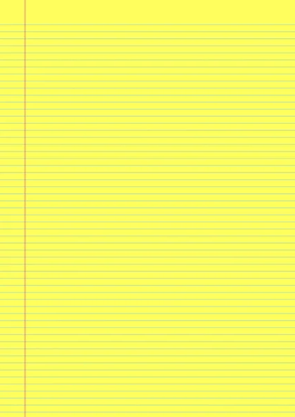 Ready yellow loose leaf ruled paper grid for printing out, when you just can't find any looseleaf rule paper. This solves that. Just leave the size at the max, for best results. It is printer friendly. A4-sized
