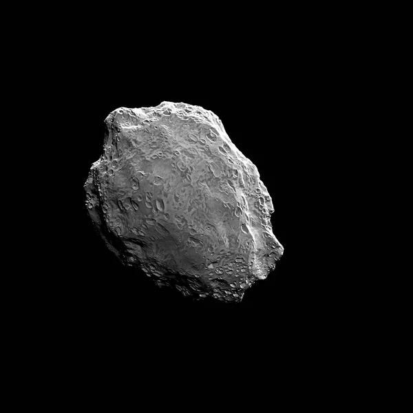 Stara Asteroida Dużą Ilością Uszkodzeń Meteorytu Dodać Trochę Więcej Scen — Zdjęcie stockowe