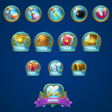 Koymak-in farklı düğme, güçlendiriciler