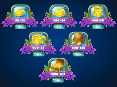 Güçlendiriciler oyun kullanıcı arabirimi için ayarla