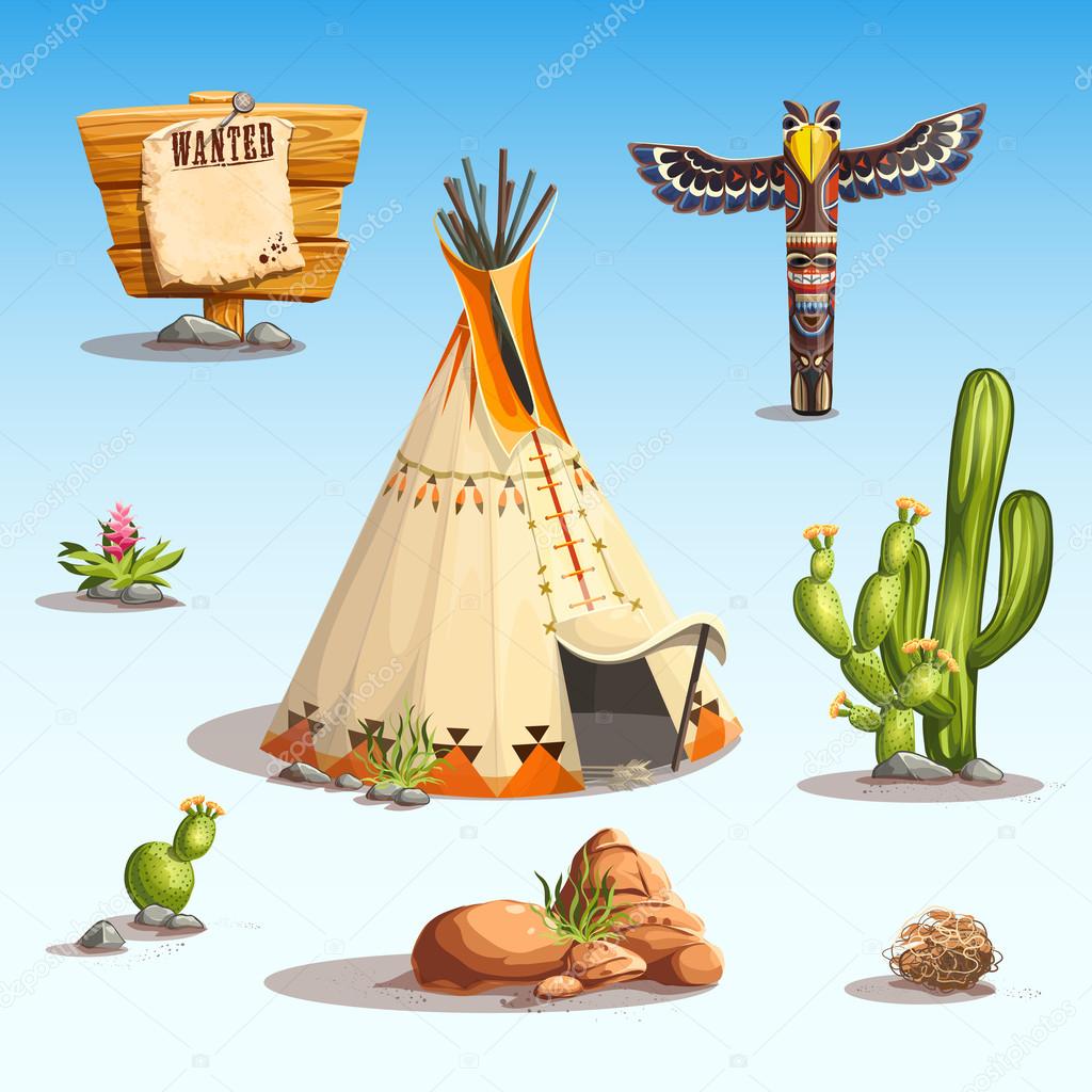 Wild west set