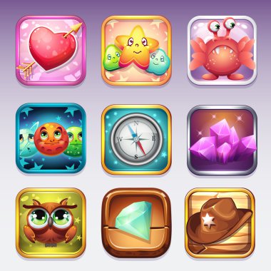 Kutsal kişilerin resmi app store ve Google oyun için bilgisayar oyunları için çeşitli konularda ayarla.