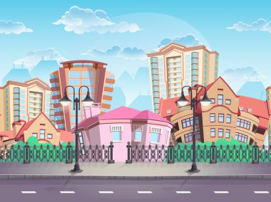 bilgisayar oyunları, web tasarım, vb için sorunsuz doku yaz şehir.