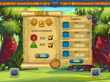 Oyun ekran performans düzeyi için bilgisayar ga örneği