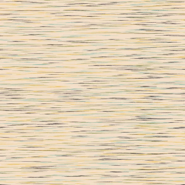 Heather Beige Marl Triblend Patrón Inconsútil Vector Textil Tejido Algodón — Vector de stock