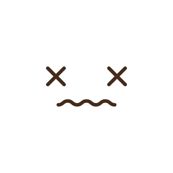 Vector Kawaii Anime Emoji Isolated Icons Set Cartoon Logo Collection — Stock Vector