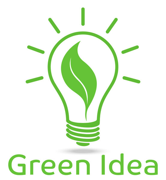 Проектирование вектора лампочек Eco
