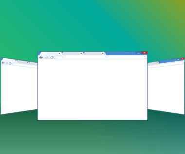 boş pencere internet tarayıcısı