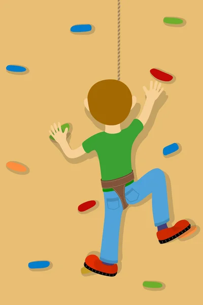 climbing wall artoon climbing wall artoon
