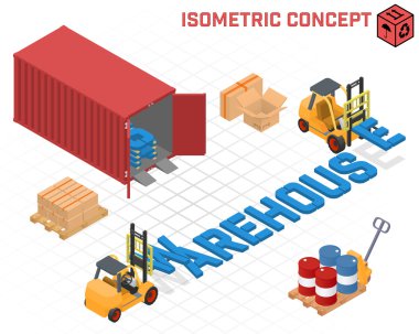 Vektör kavramı - yükleyici kelime ambarı yapı.
