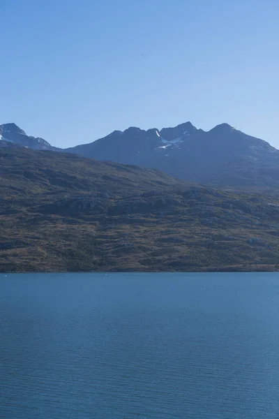 Côte Sud Chili Présente Grand Nombre Fjords Chenaux Semblables Des — Photo