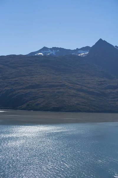 Côte Sud Chili Présente Grand Nombre Fjords Chenaux Semblables Des — Photo