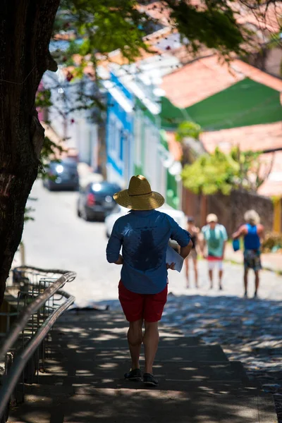 Olinda Brazile 2018 Historische Straten Van Olinda Pernambuco Brazilië Met — Stockfoto