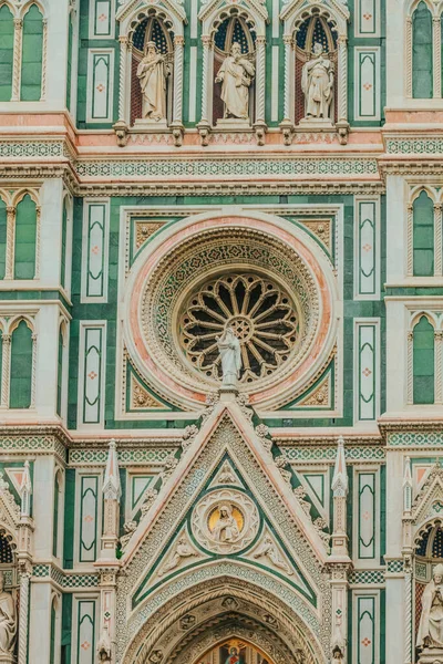 Florence Italy April 2020 Cathedral Santa Maria Del Fiore Baptistery — Stock Photo, Image