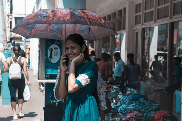 Colombo Sri Lanka Avril 2019 Rue Près Marché Pettah Marché — Photo