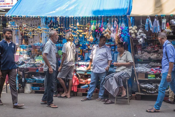 Colombo Sri Lanka Aprile 2019 Vicino Mercato Pettah Mercato Manning — Foto Stock