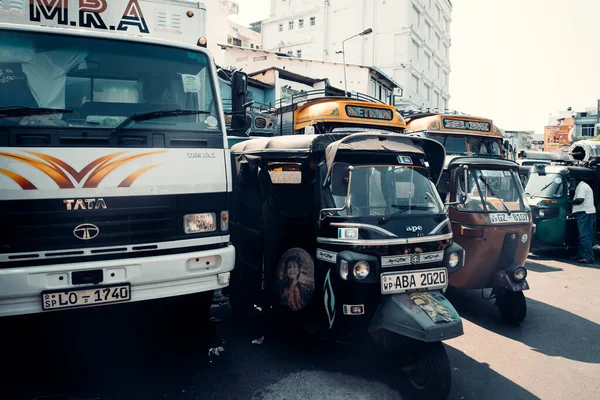 Colombo Sri Lanka Abril 2019 Calle Cerca Del Mercado Pettah — Foto de Stock