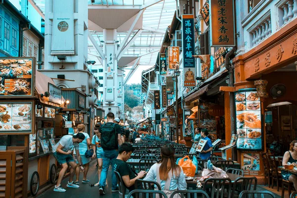 Сингапур Мая 2019 Года Чайнатаун Сингапуре Знаменитое Место Туристов Посетить — стоковое фото