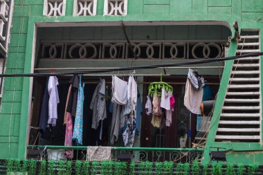 Ho Chi Minh şehir merkezinde bir bina.